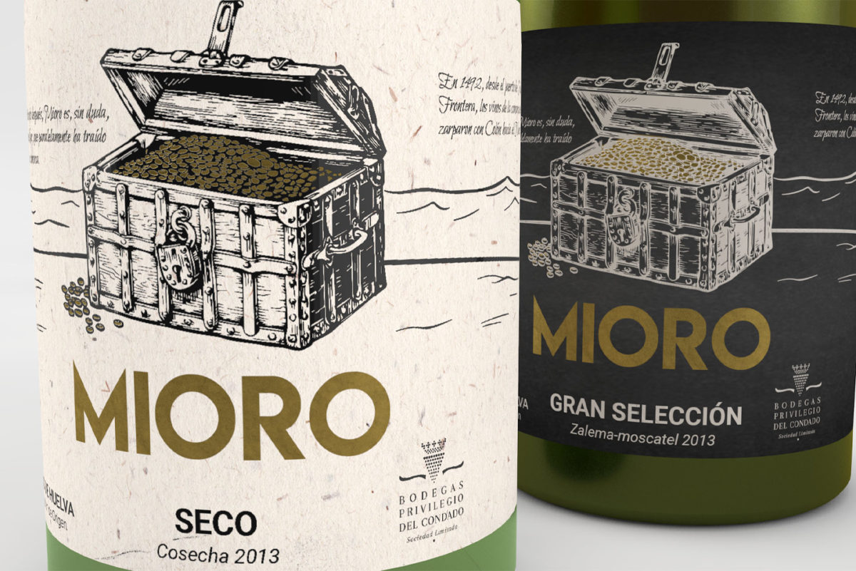 Etiquetas vinos Mioro