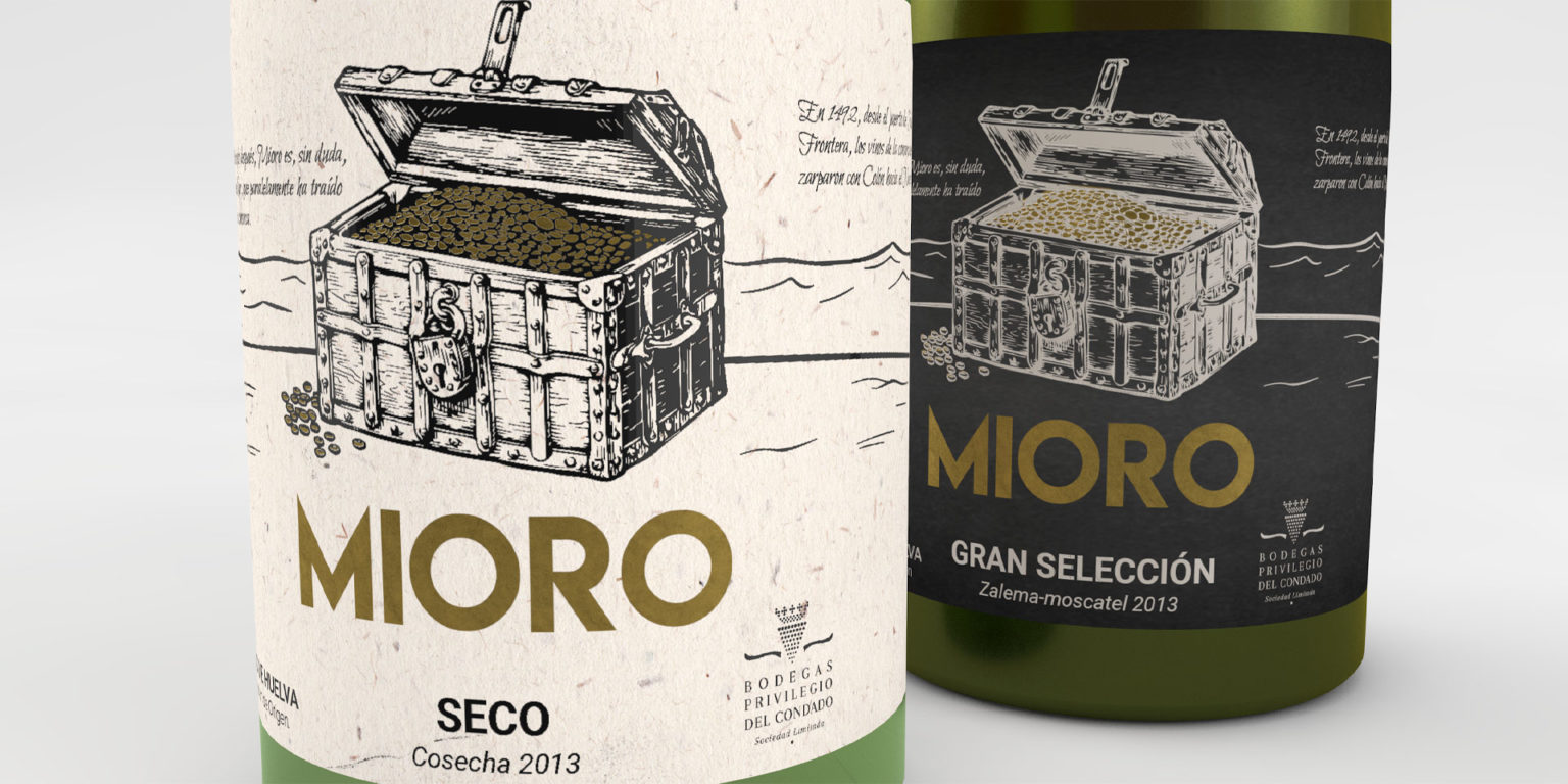 Etiquetas vinos Mioro