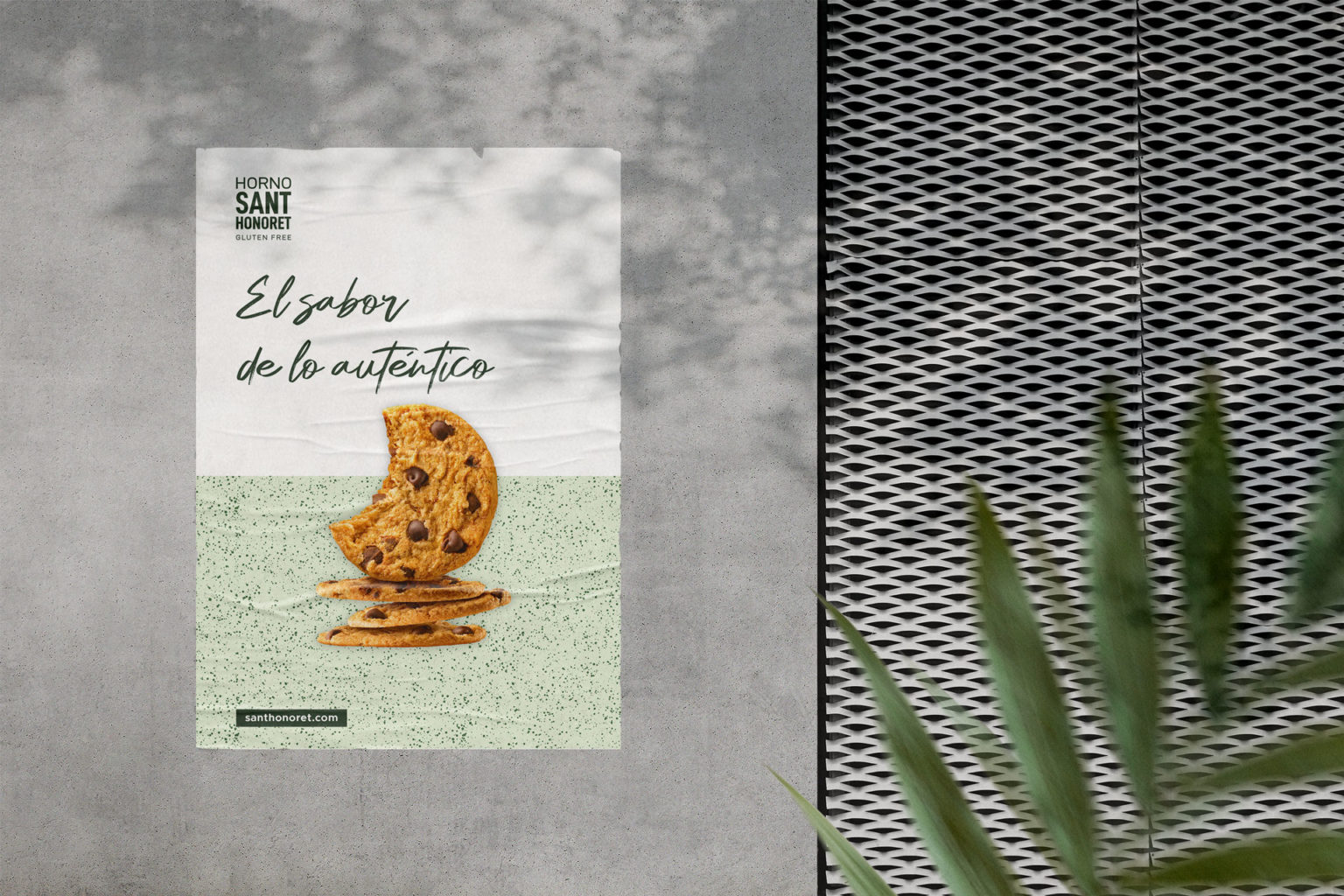 Póster publicitario Horno Sant Honorat